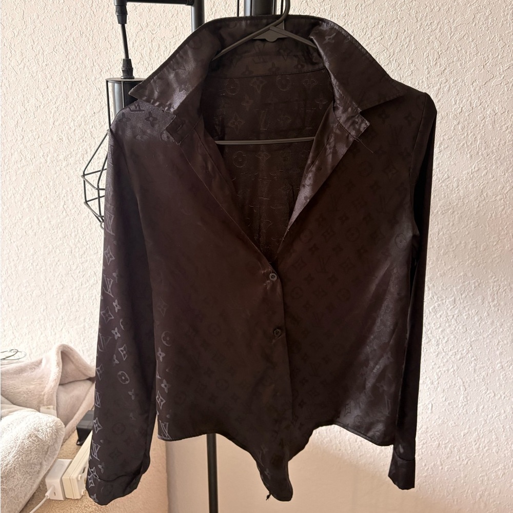 Elegant Black Women's Top
